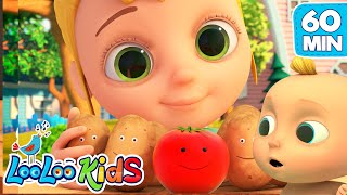 One Potato Two Potatoes  S2EP100 Musical Adventure Collection  LooLoo Kids Songs for Kids [upl. by Hiro]