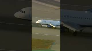 JetBlue Nose Landing Gear Failure shorts [upl. by Silvain]