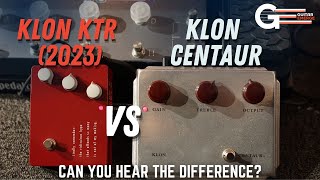 Klon Centaur VS Klon KTR Can You Hear The Difference [upl. by Aehsat]