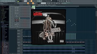 Lil Durk and OTF Hellcats and Trackhawks Instrumental flp remake [upl. by Anim]