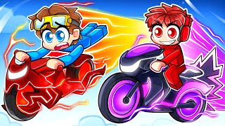 Nico vs Cash BEST BIKE In Roblox Bike Obby [upl. by Hahnke219]