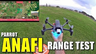 Parrot ANAFI Review  Part 3  Range Test InDepth [upl. by Hollingsworth772]