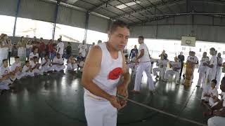 Brazilian martial arts dance capoeira MESTRE JOÃO BAHIA CAÇAPAVA SP [upl. by Ardnaiek]