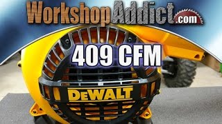 DEWALT 12 Amp Handheld Blower Review  DWBL700 [upl. by Retepnhoj]