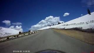 Motorcycle Dash Camera Blueskysea B1M Video Demo I [upl. by Nomzaj491]