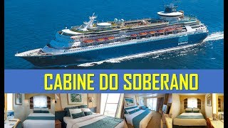 Cabine simples  Navio Soberano  Pullmantur Sovereign [upl. by Franzoni]