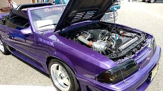 1987 METALLIC PURPLE FORD MUSTANG GT CONVERTIBLE [upl. by Kline]