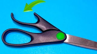 ¡EASY How to repair broken scissors with simple materials COMPLETE TUTORIAL [upl. by Ama]