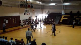 Factory Shoals Middle School Knights vs Chapel Hill 111816 [upl. by Sugden639]