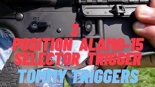 Tommy Trigger Selector Upgrade Kit For Graves Alamo15 Trigger FRT [upl. by Suilmann462]