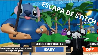 ESCAPA DE STITCH BARRY  ESCAPE STITCH ROBLOX [upl. by Ursel]