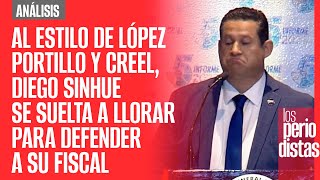 Análisis ¬ Al estilo de López Portillo Diego Sinhue se suelta a llorar para defender a su Fiscal [upl. by Cogn]