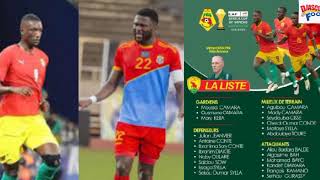 Elim Can 2025la liste des 23 sélectionnés guinéens avec Serhou Guirassy [upl. by Konikow998]