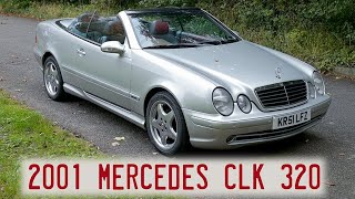 2001 Mercedes A208 CLK 320 Goes For a Drive [upl. by Ellinehc]