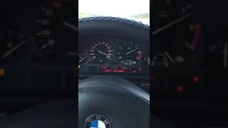 BMW E38 740i 44 Schnitzer top speed [upl. by Mayhew]