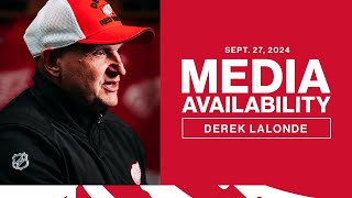 Derek Lalonde Media Availability  Sept 27 2024 [upl. by Alysia476]