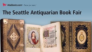 Rare Unique Beautiful and Antiquarian Books at the Seattle Book Fair [upl. by Llenor]