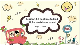 EnVision Math Grade 2 Lesson 133  Continue to Find Unknown Measurements [upl. by Ajim951]