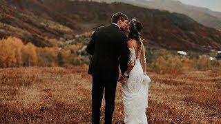 Emotional Wedding in the Rocky Mountains  Aspen Colorado Wedding Video [upl. by Dnalerb]