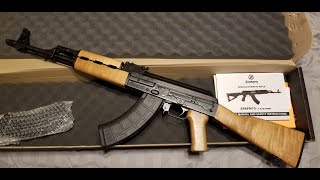 Zastava M70 ZPAP Rifle Unboxing AK 47 variant [upl. by Kera955]