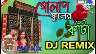 Golap phuler kanta dj Subhadip remix song  ss official [upl. by Ayifa64]