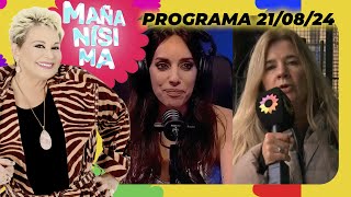 MAÑANÍSIMA  PROGRAMA 210824  LOS PRIVILEGIOS QUE GOZABA TAMARA PETTINATO POR MERCEDES NINCI [upl. by Ratna]