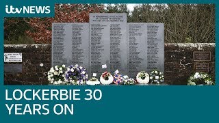 Lockerbie victims remembered on 30th anniversary of bombing  ITV News [upl. by Kin977]