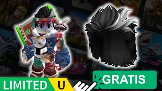 LIMITED GRATIS PELO NEGRO Y BLANCO EN ROBLOX [upl. by Thomasine]