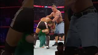 Wwe John cena and hornswoggle team up [upl. by Qifar528]