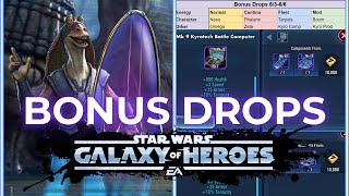 Bonus Drops Coming to SWGOH [upl. by Yelah]