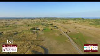 Saunton East Course Hole 1 [upl. by Nolra]