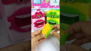 Washing Machine Eating Corn Set Toys Satisfying With Unboxing ASMR Videos [upl. by Lasala]