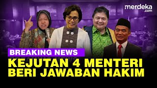 🔴 Live Now  Kejutan 4 Menteri Jawab Pertanyaan Hakim MK Soal Bansos [upl. by East566]