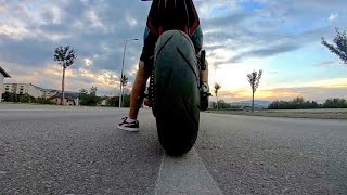 KTM RC 125 Acceleration  0100 kmh  GoPro hero 6 [upl. by Ater]