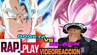 DESREXZ REACCIONA A GOKU BLACK VS GOGETA EPIC RAP  Kronno Zomber Ivangel Song [upl. by Eldwun894]