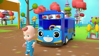 KATUNI ZA WATOTO  CARTOON FOR KIDS👶 CARTOONSWAHILI Uri Ula Play with Hello Kitty Bus PiKaBOO [upl. by Torrence]