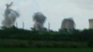 Chapelcross Towers Demolition with sound [upl. by Jariv]