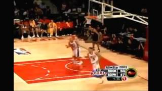 2003 NBA Rookie Challenge Best Plays [upl. by Rezal]