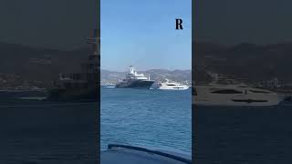 Mega yacht da 127 milioni di dollari travolge unaltra imbarcazione le immagini dellincidente [upl. by Arvo287]