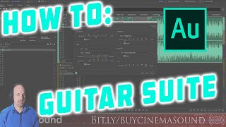 Adobe Audition How To Guitar Suite [upl. by Main]