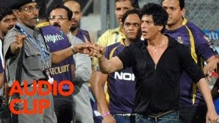 Shah Rukh Khans Brawl Caught On Audio [upl. by Gennifer740]