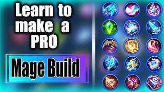 BEST MAGE BUILD IN MOBILE LEGENDS FOR EVERY SITUATION Item Explanation [upl. by Nylacaj]