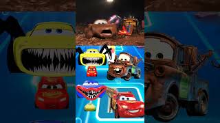 Cars 3 Mater Exe vs Spider Lighting McQueen vs Lighting McQueen Exe vs Cruz Ramirez x Coffin Dance [upl. by Arlina]