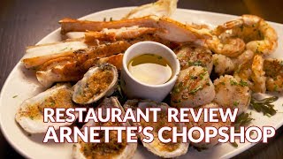 Restaurant Review  Arnettes Chop Shop  Atlanta Eats [upl. by Llehcram]