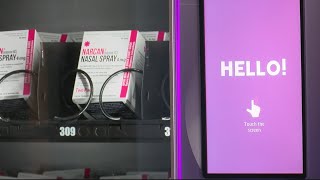 Narcan nasal spray vending machines available [upl. by Emeline]