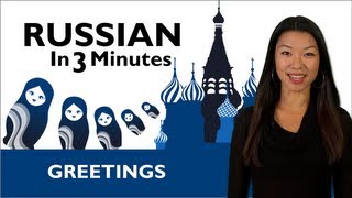 Learn Russian  How to Greet People in Russian [upl. by Eldwin]