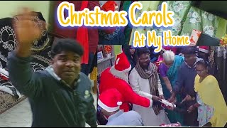 Christmas Carols AtMyHomePrajaySaiGardenshyderabadchristmasvibesviral trendingchristmascarol [upl. by Treblah]