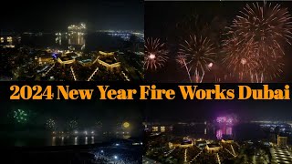 Guinnes world record New year fire works at Marjan Island Ras Al khaimah  2024  Savio14vlogs [upl. by Valaria]