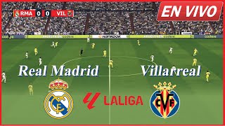 🔴EN VIVO Real Madrid vs Villarreal  LaLiga 2425  Transmisión completa de partidos de eFootball [upl. by Eedak]