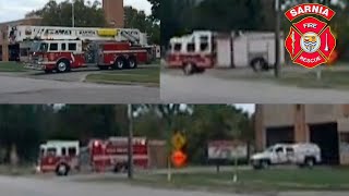 Sarnia Fire  T4 E1 R1 C4 Responding [upl. by Juliette]